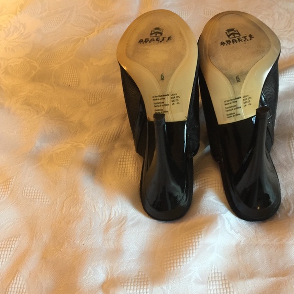 Black mesh mule heels - Abaete - Size 6-Pre-owned - Picture 3 of 4